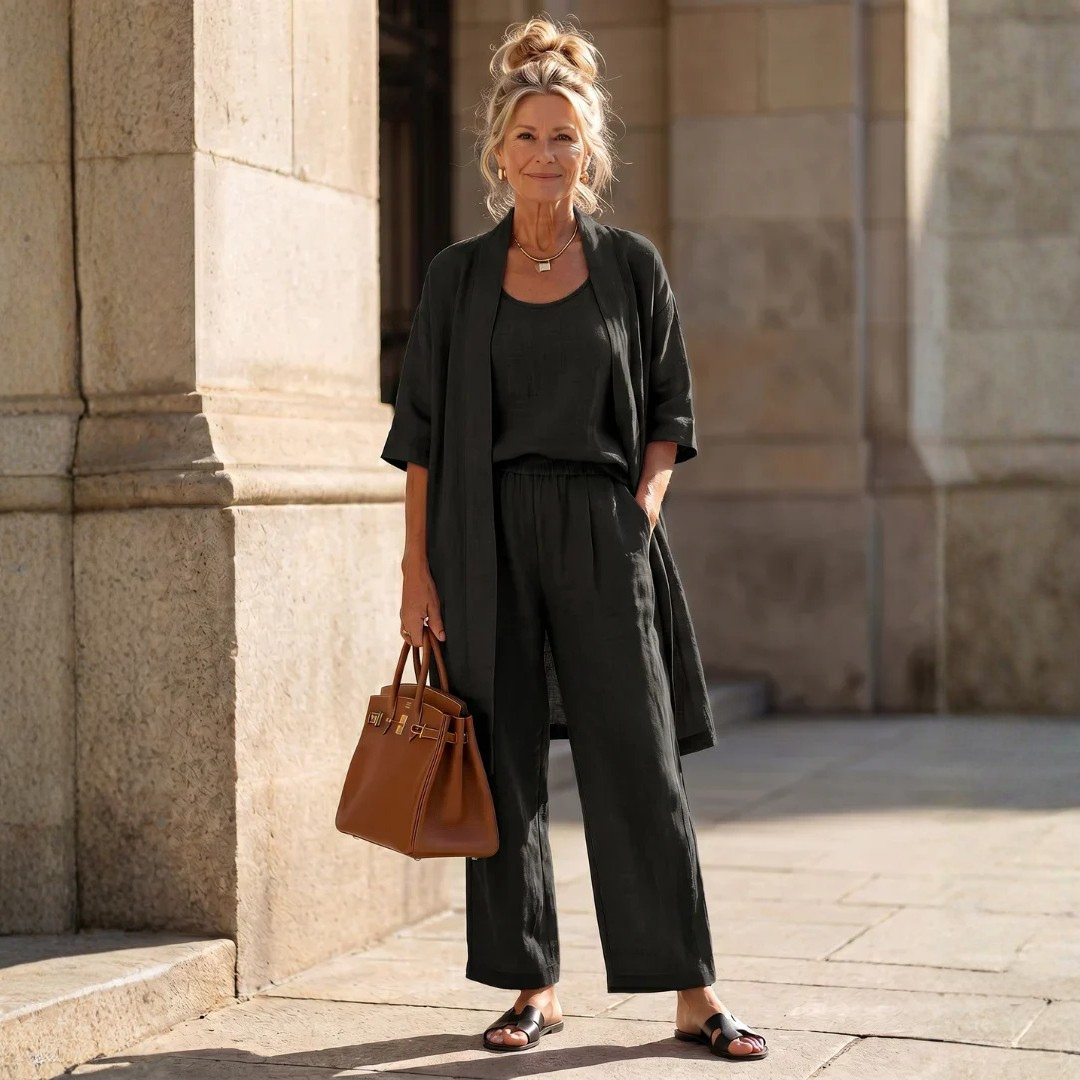 Zweiteiler Damen Leicht Casual