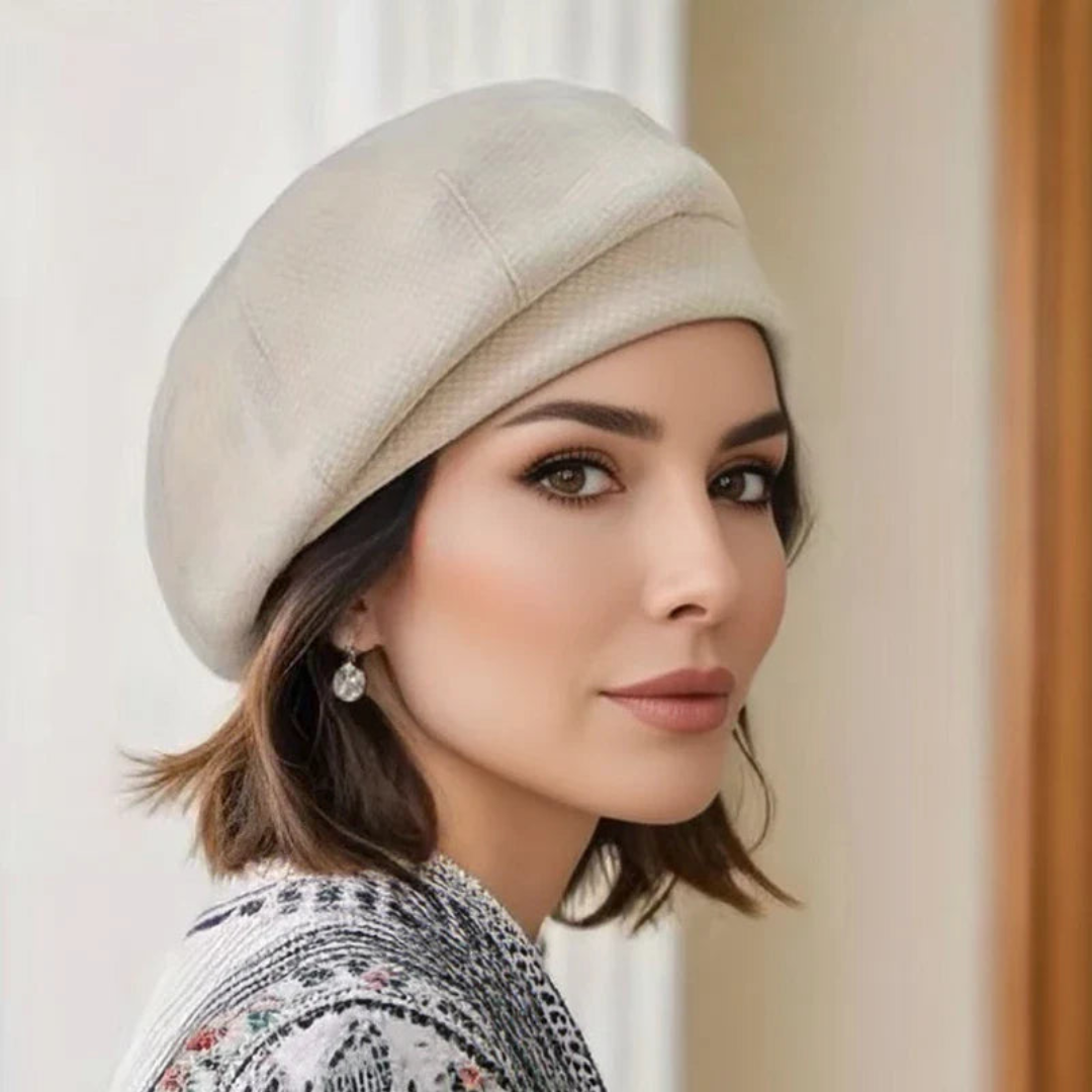 Baskenmütze Damen Elegant Herbst & Winter