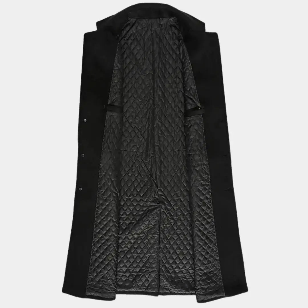 Herren Trenchcoat aus Wollmischung