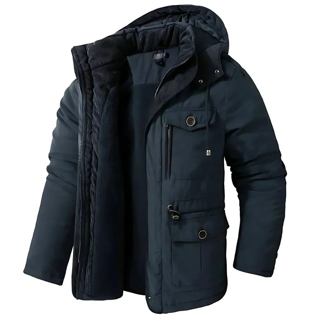 Winterjacke Herren Wasserdicht Winddicht Warm Outdoor