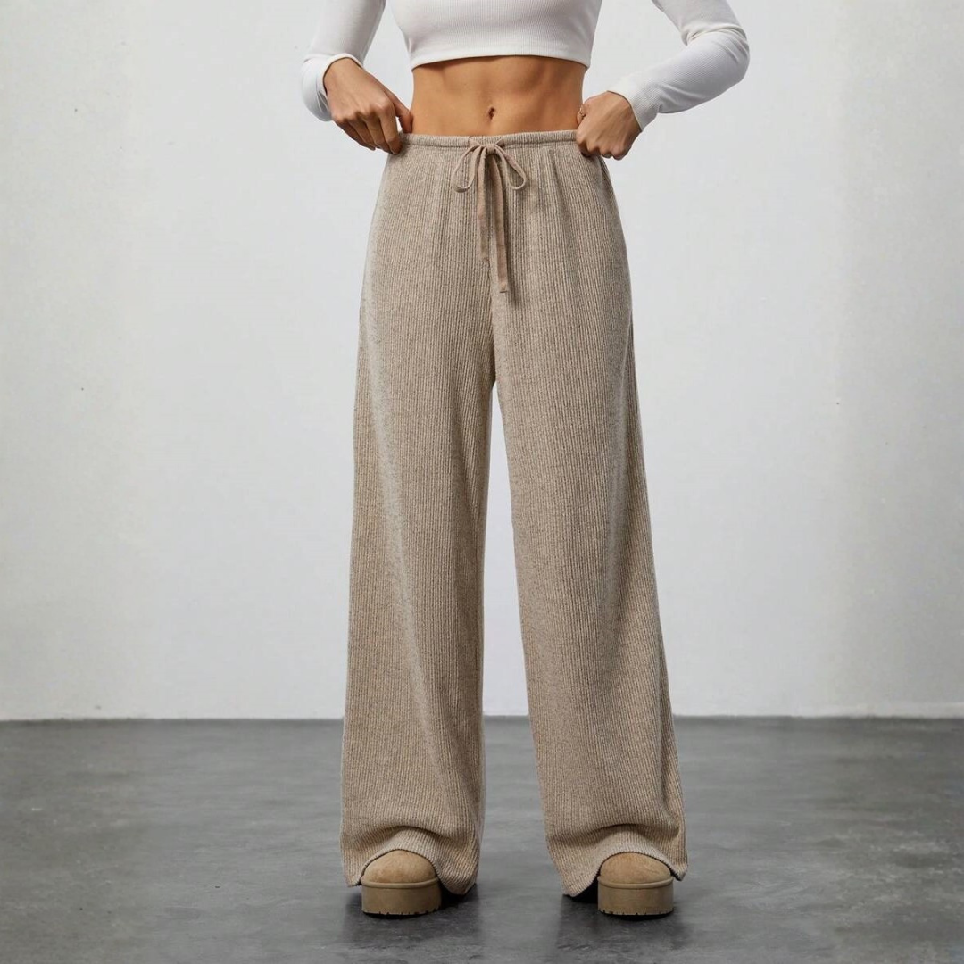 Loungehose Damen Relaxed Fit Freizeit