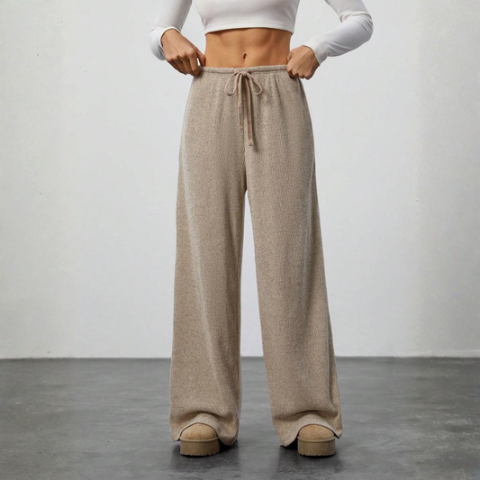 Loungehose Damen Relaxed Fit Freizeit