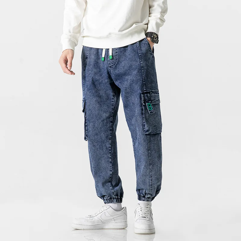 Cargo Jogginghose Herren Relaxed Fit Freizeit