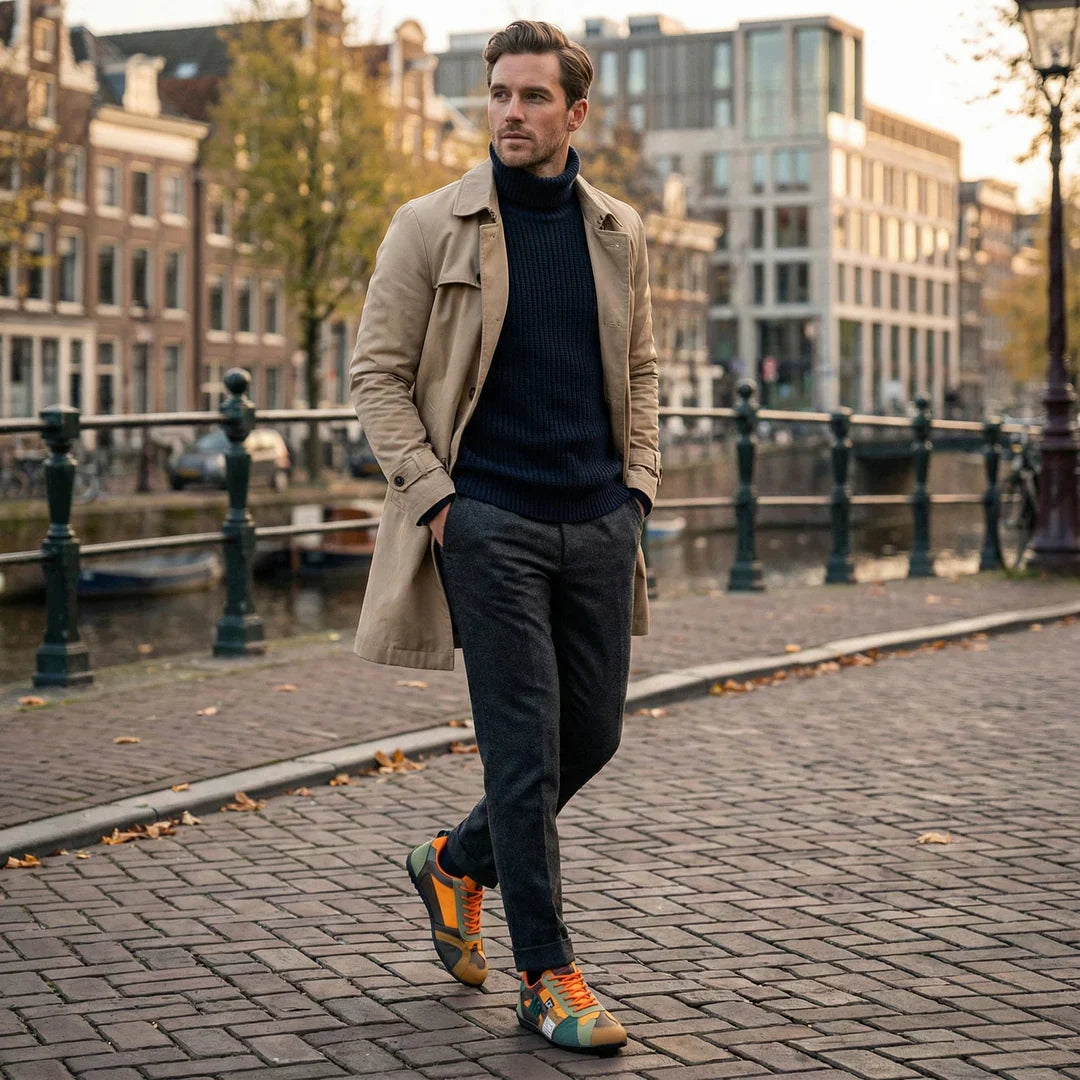 Sneaker Damen Bequem Dämpfende Sohle