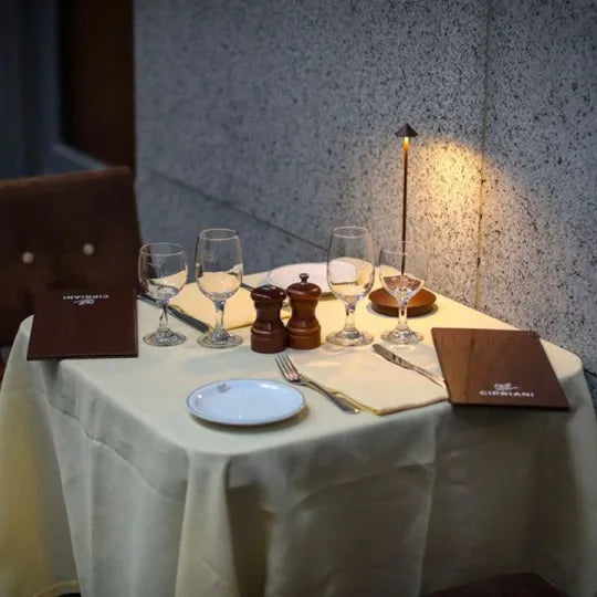 Lampe de table LED sans fil blanc chaud minimaliste