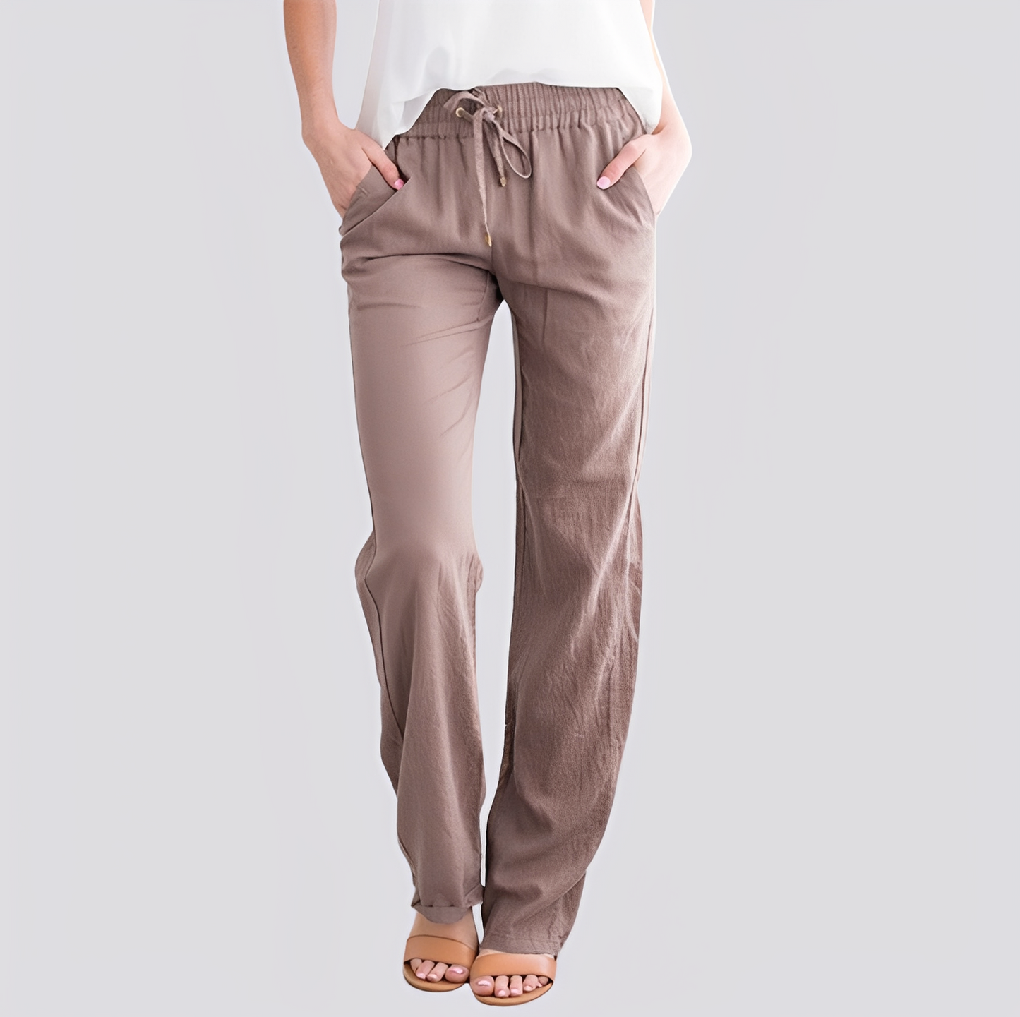 Freizeithose Damen Relaxed Fit Alltag & Freizeit