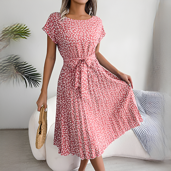 Women's Midi Dress Slim Fit Summer Elegant Casual