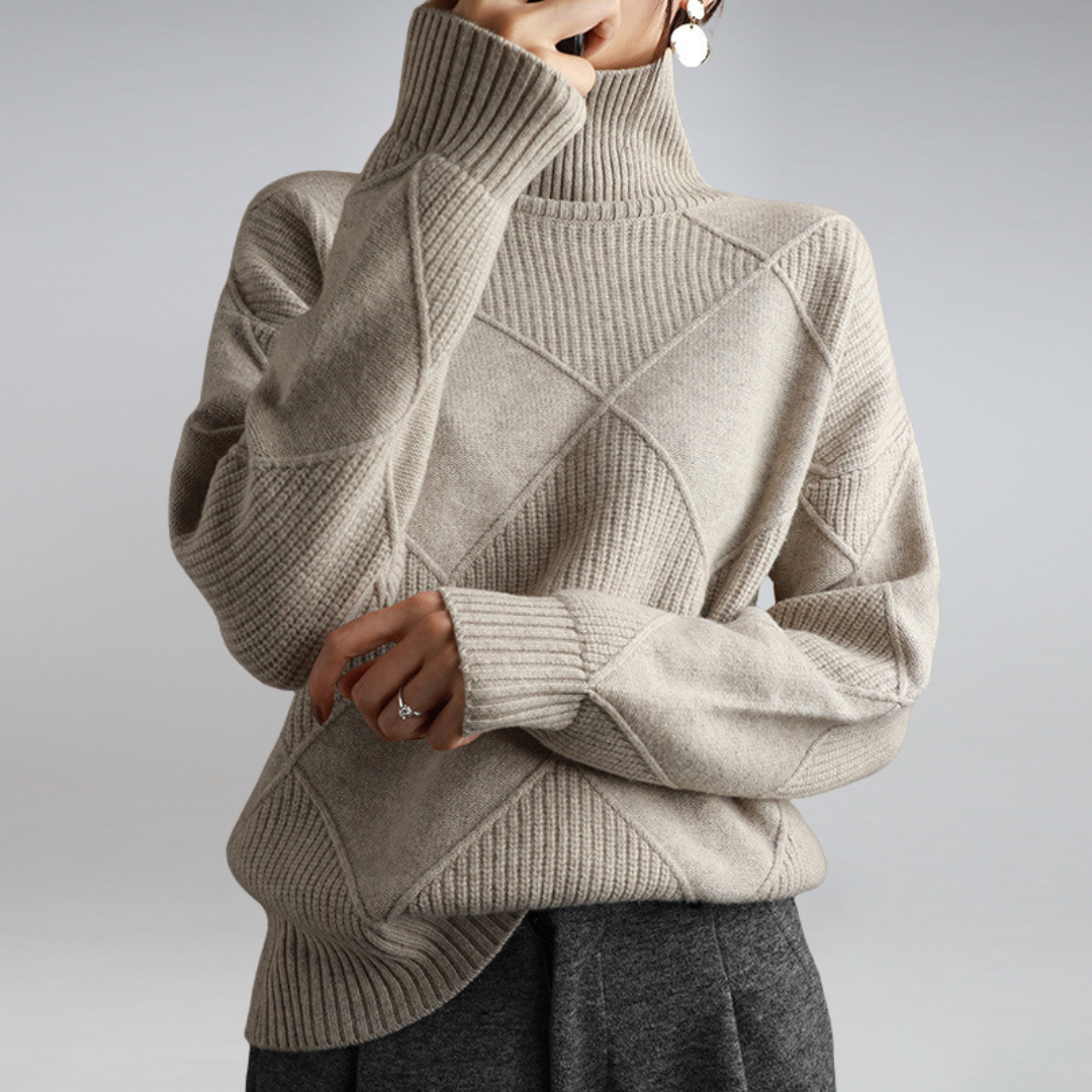 Damen Rollkragenpullover