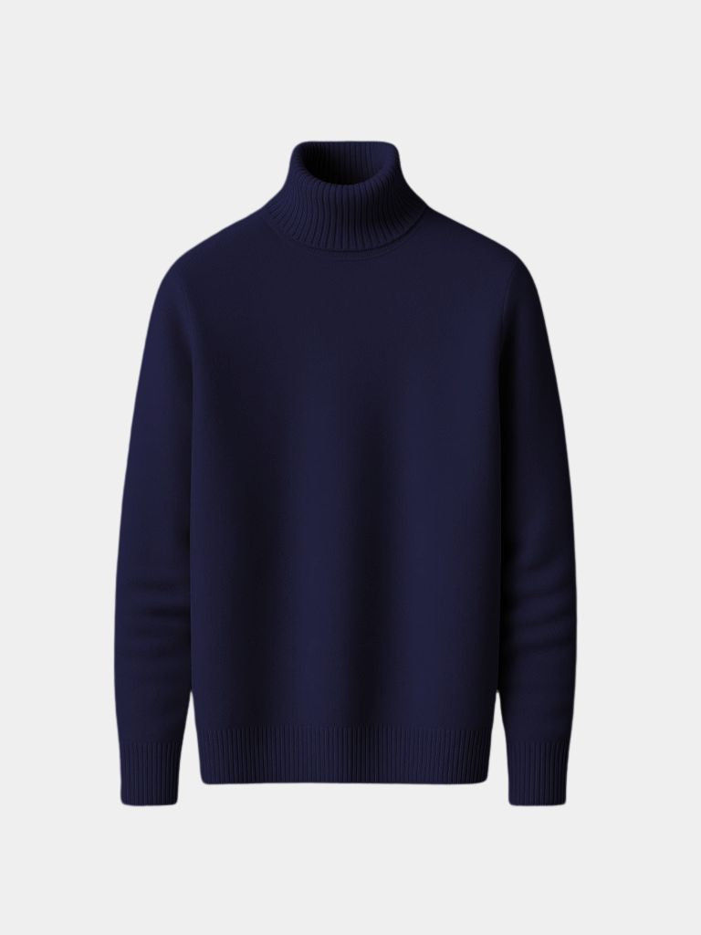 Aurelius Wool Roll Neck - Cross & Crown