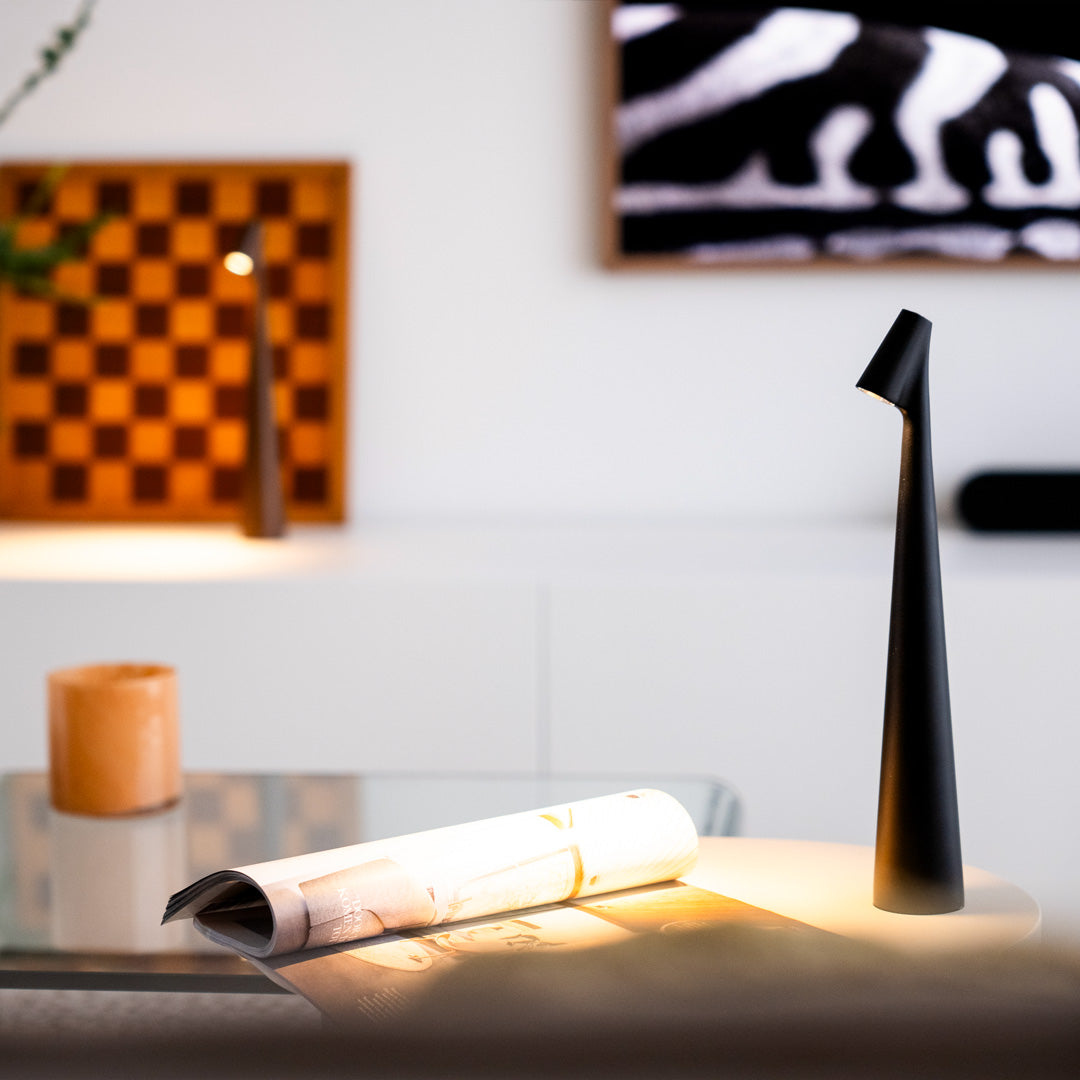 LED-Tischlampe Deko Modern Innenbereich Dimmbar Wiederaufladbar