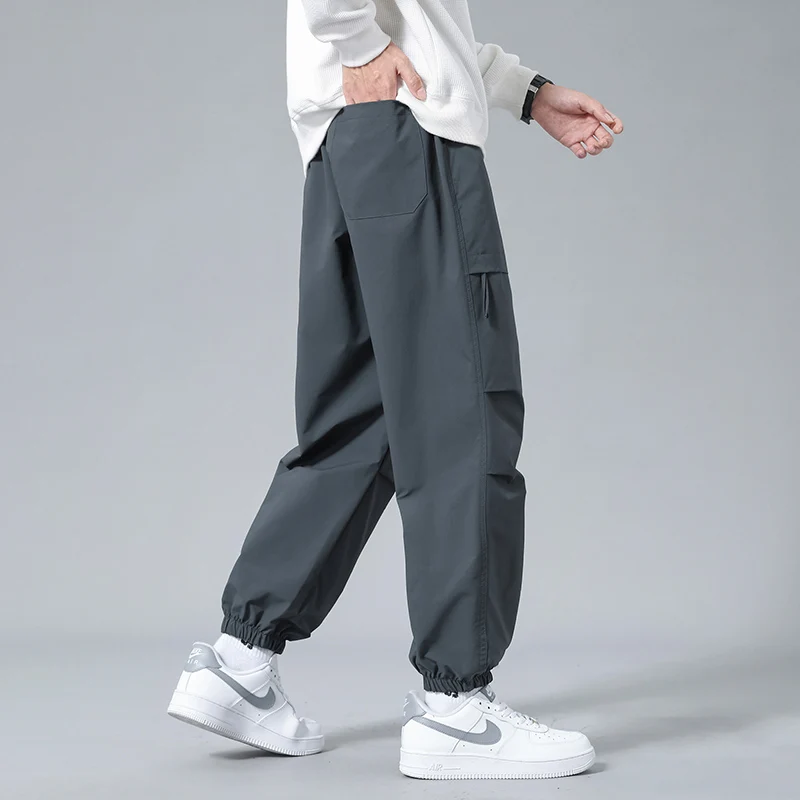 Cargo-Jogginghose Herren Relaxed Fit Urban Freizeit