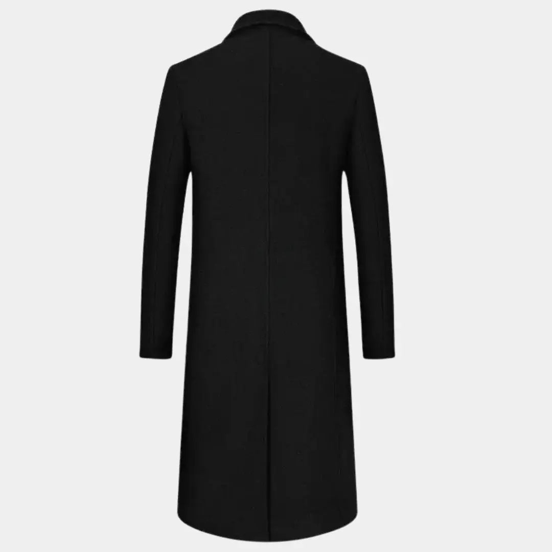Herren Trenchcoat aus Wollmischung