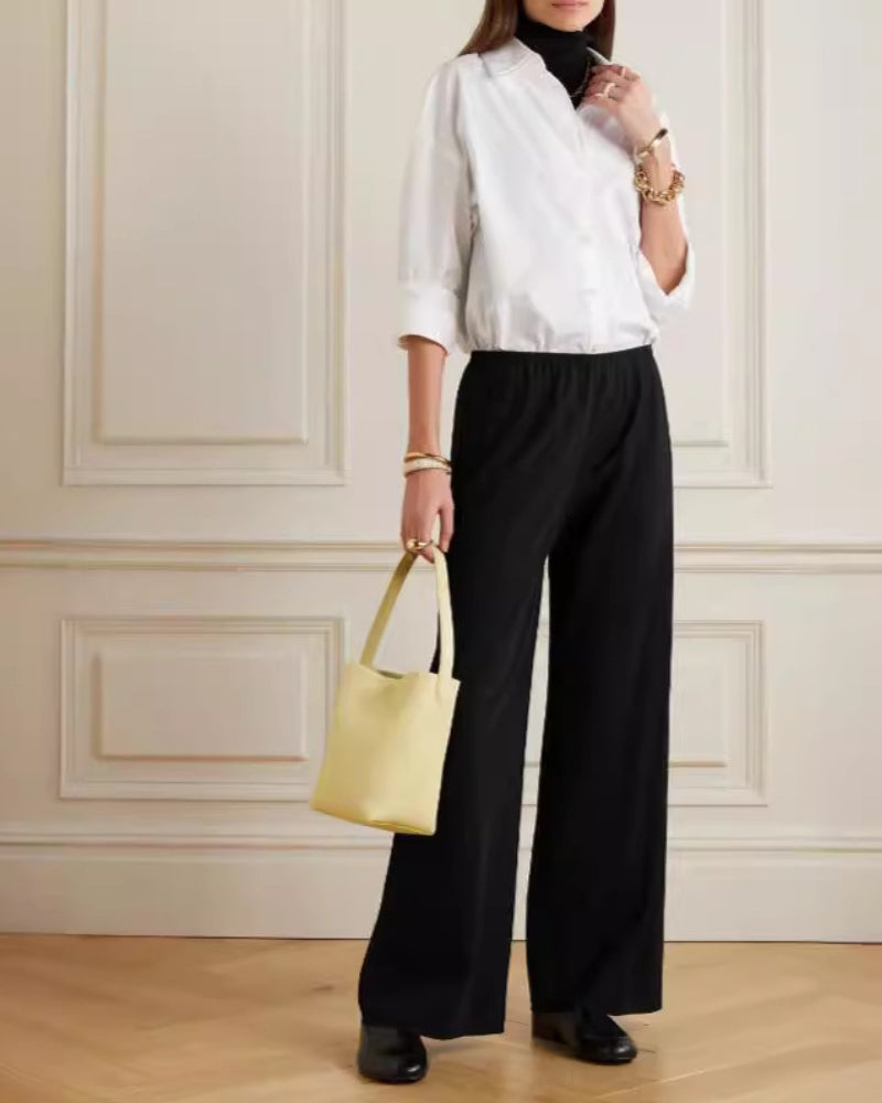 Palais-Hose Damen Weit Elegant Büro & Freizeit
