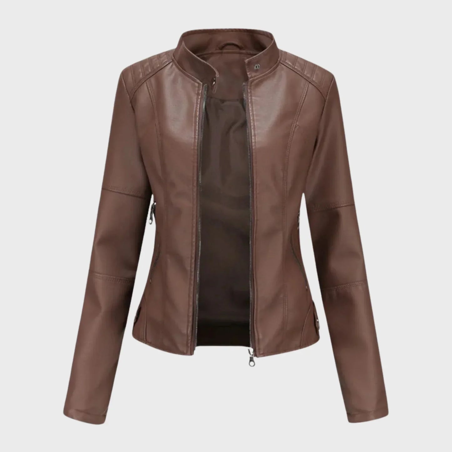 Romina | Coole Lederjacke