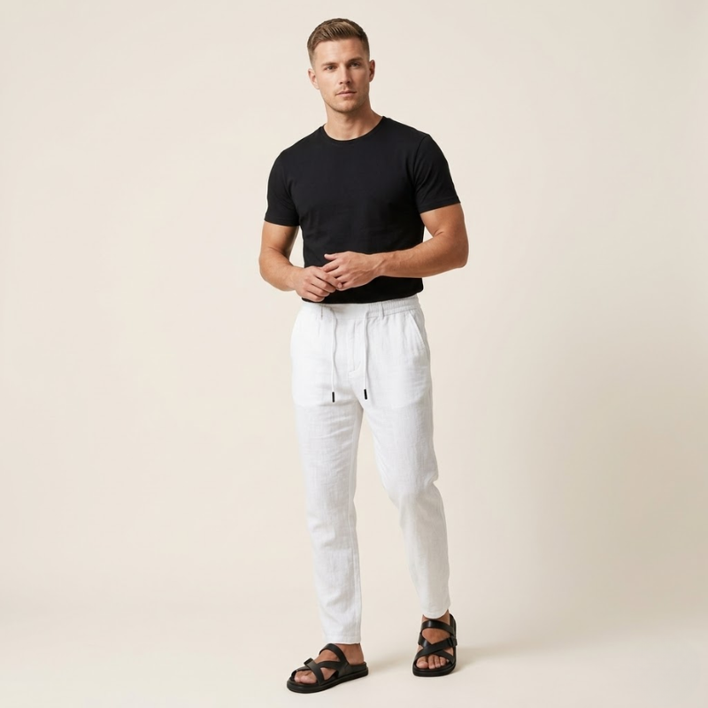 Freizeithose Herren Relaxed Fit Sommer & Freizeit