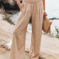 Weite Breite Stoffhose Damen Locker Casual Frühling & Sommer