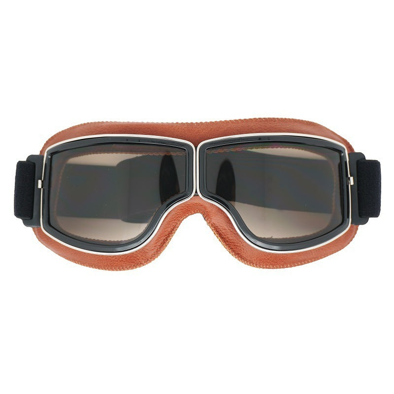 Rudy | Motorradbrille Herren Retro Polarisierte Gläser UV-Schutz Outdoor