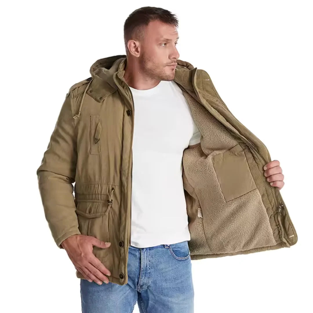 Winterjacke Herren Wasserdicht Winddicht Warm Outdoor