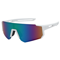Lunettes de soleil sport femme Futuristes Légères Protection UV400