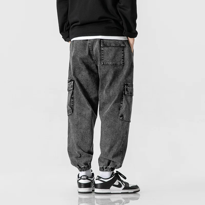 Cargo Jogginghose Herren Relaxed Fit Freizeit