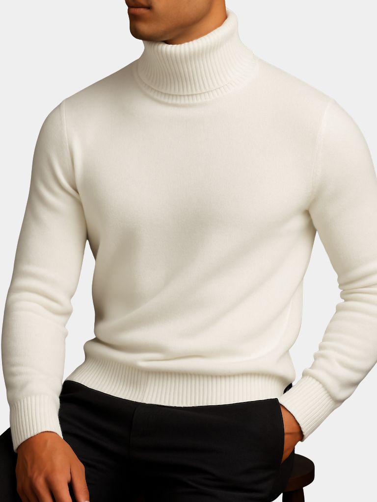 Aurelius Wool Roll Neck - Cross & Crown