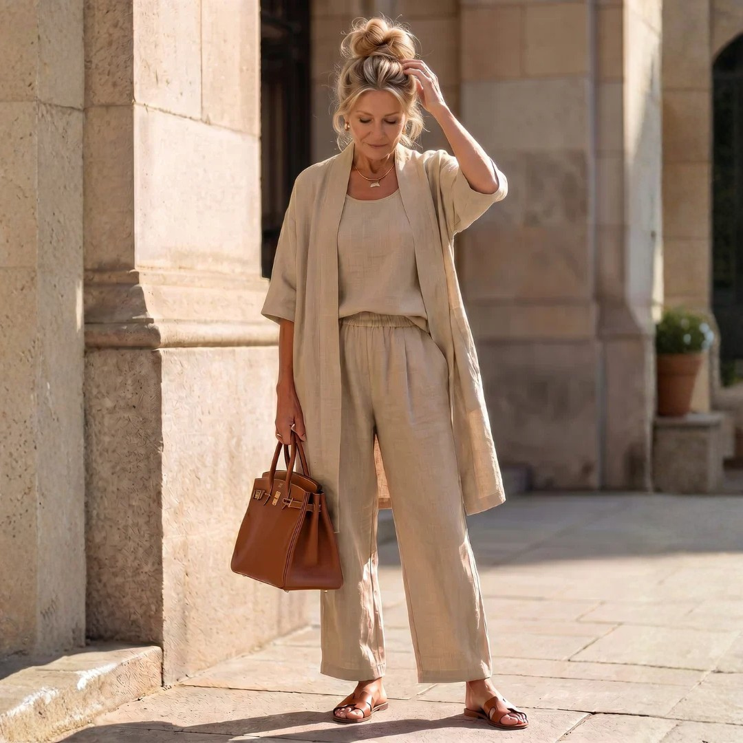 Zweiteiler Damen Leicht Casual