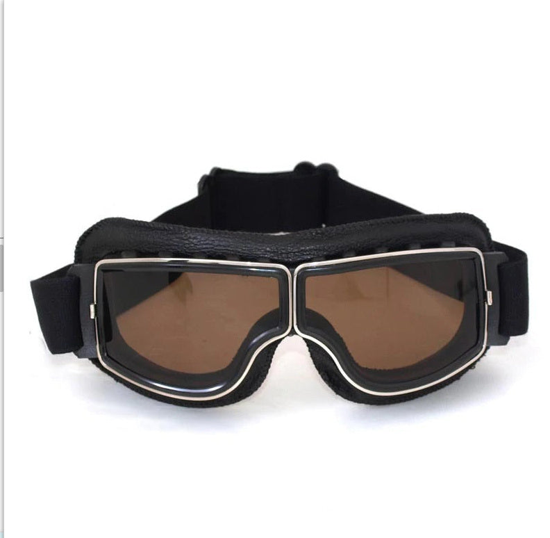 Rudy | Motorradbrille Herren Retro Polarisierte Gläser UV-Schutz Outdoor