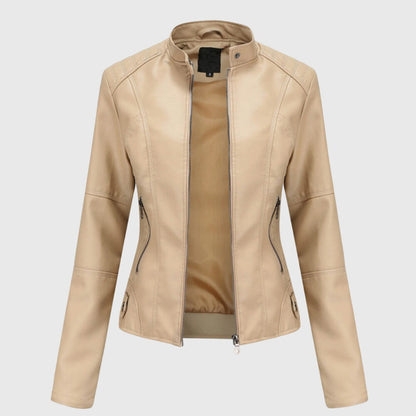 Giorgina™ - Elegante Lederjacke für Damen