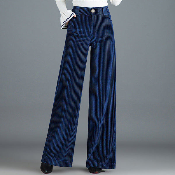 Cordhose Damen Weit Casual Alltag