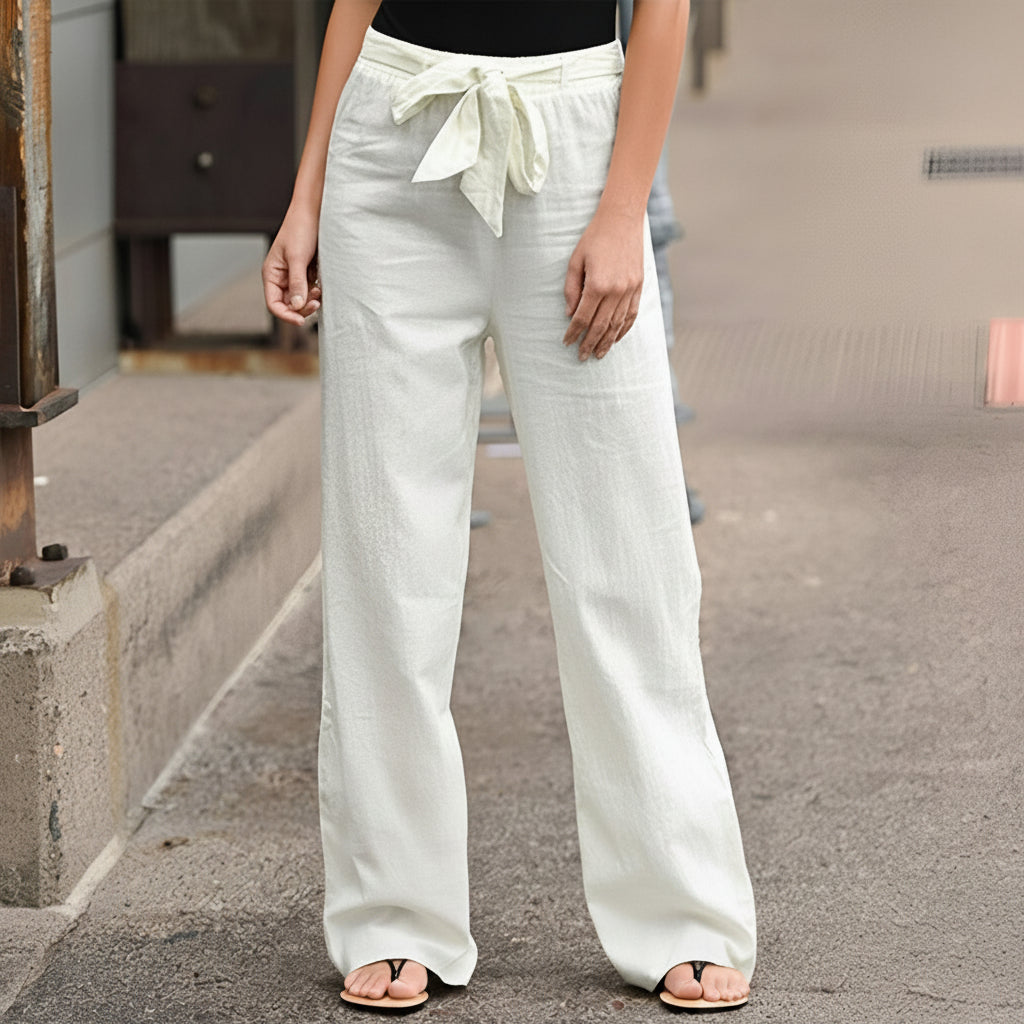 Weite Hose Damen Relaxed Fit Sommer Casual