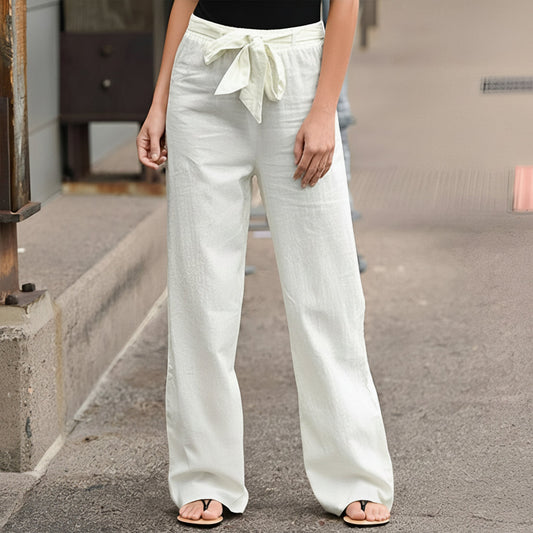 Weite Hose Damen Relaxed Fit Sommer Casual