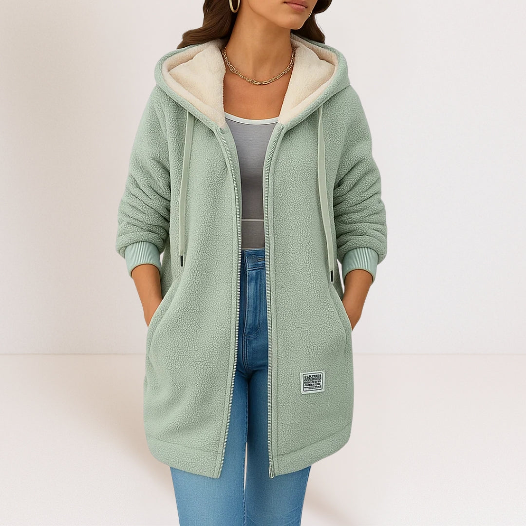 Sia I Langarm Kapuzenpullover Jacke