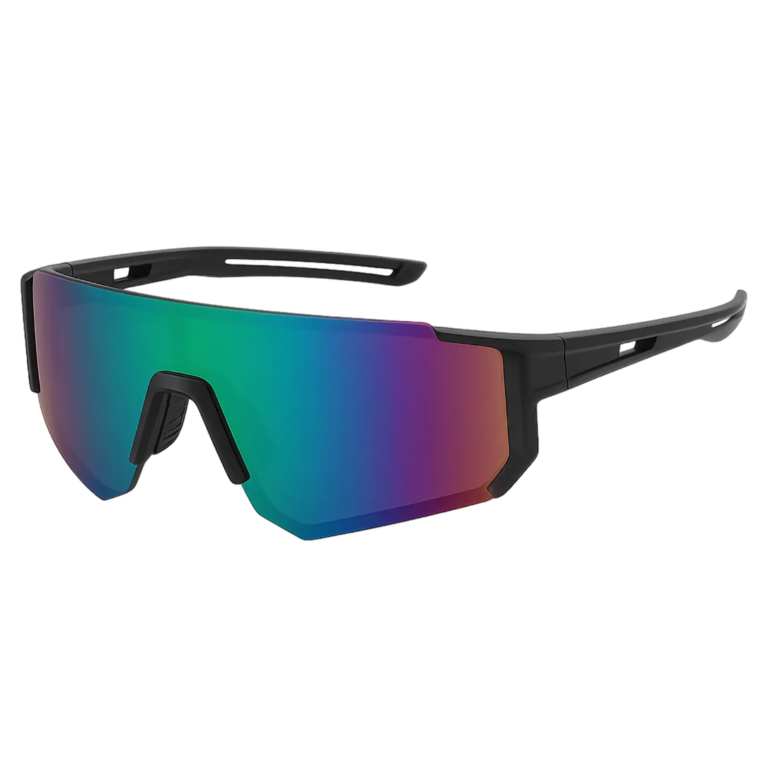 Sportsonnenbrille Damen Futuristisch Leicht UV400 Schutz