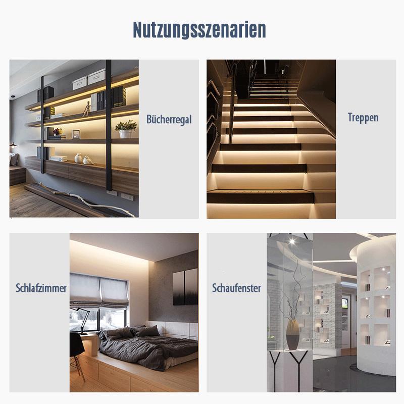 Lichtgürtel Wasserdicht LED Bewegungsmelder Universal