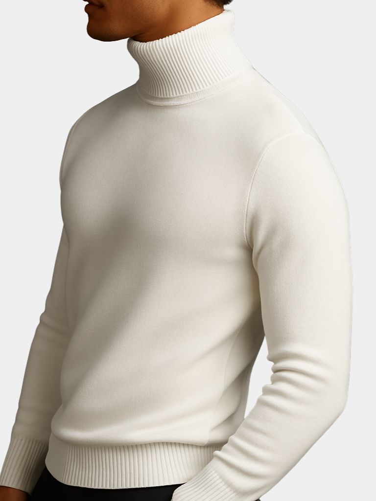 Aurelius Wool Roll Neck - Cross & Crown