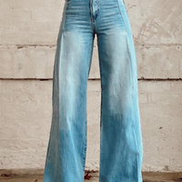 Hose Damen Weit Schnitt Casual