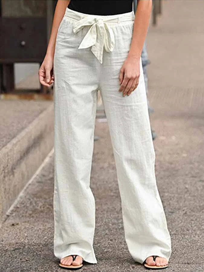 Freizeithose Damen Relaxed Fit Sommer