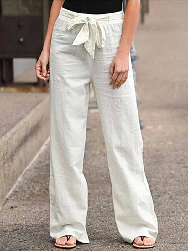 Freizeithose Damen Relaxed Fit Sommer