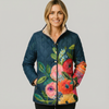 ELINA | Veste matelassée à imprimé floral vintage
