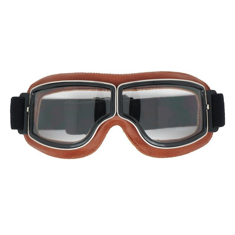 Rudy | Motorradbrille Herren Retro Polarisierte Gläser UV-Schutz Outdoor