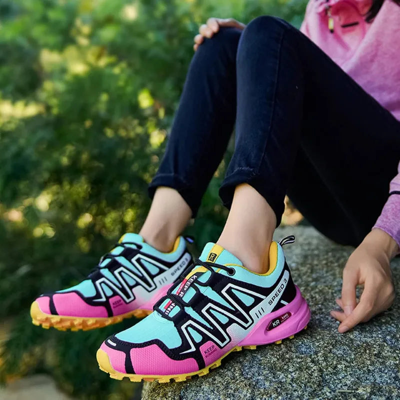Wanderschuhe Damen Leicht Atmungsaktiv Freizeit