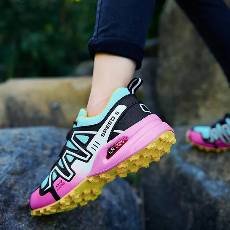 Wanderschuhe Damen Leicht Atmungsaktiv Freizeit