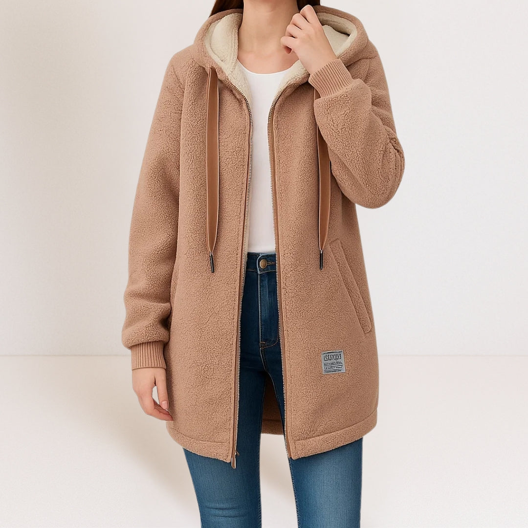 Sia I Langarm Kapuzenpullover Jacke
