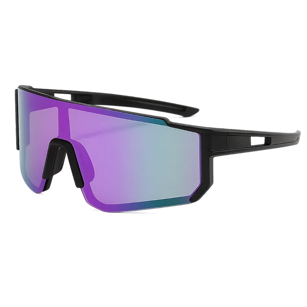 Sportsonnenbrille Damen Futuristisch Leicht UV400 Schutz