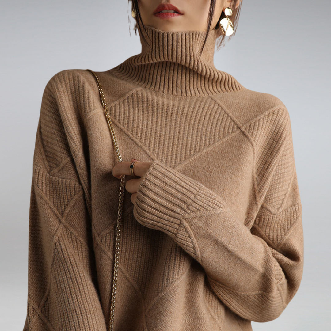 Damen Rollkragenpullover