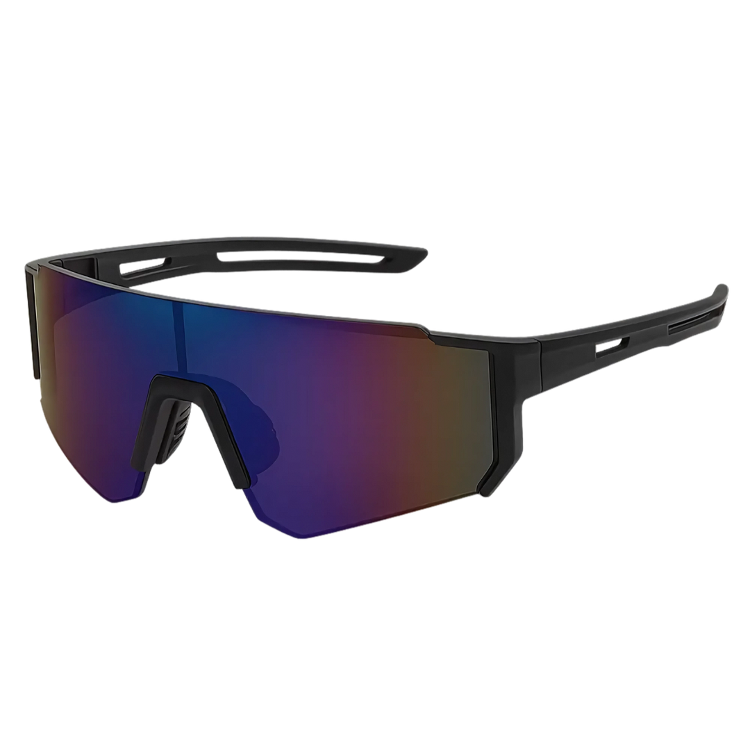 Sportsonnenbrille Damen Futuristisch Leicht UV400 Schutz