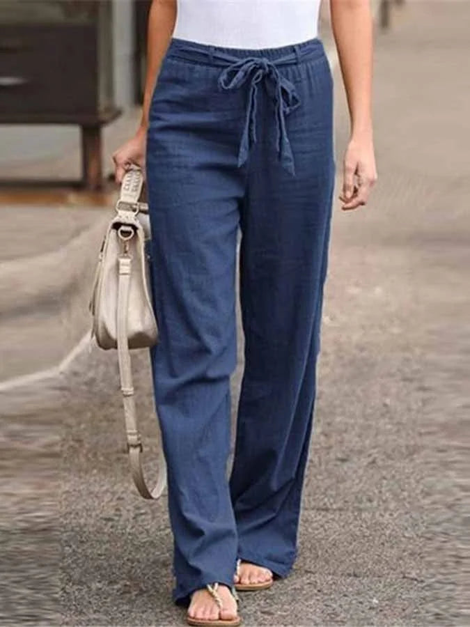 Freizeithose Damen Relaxed Fit Sommer