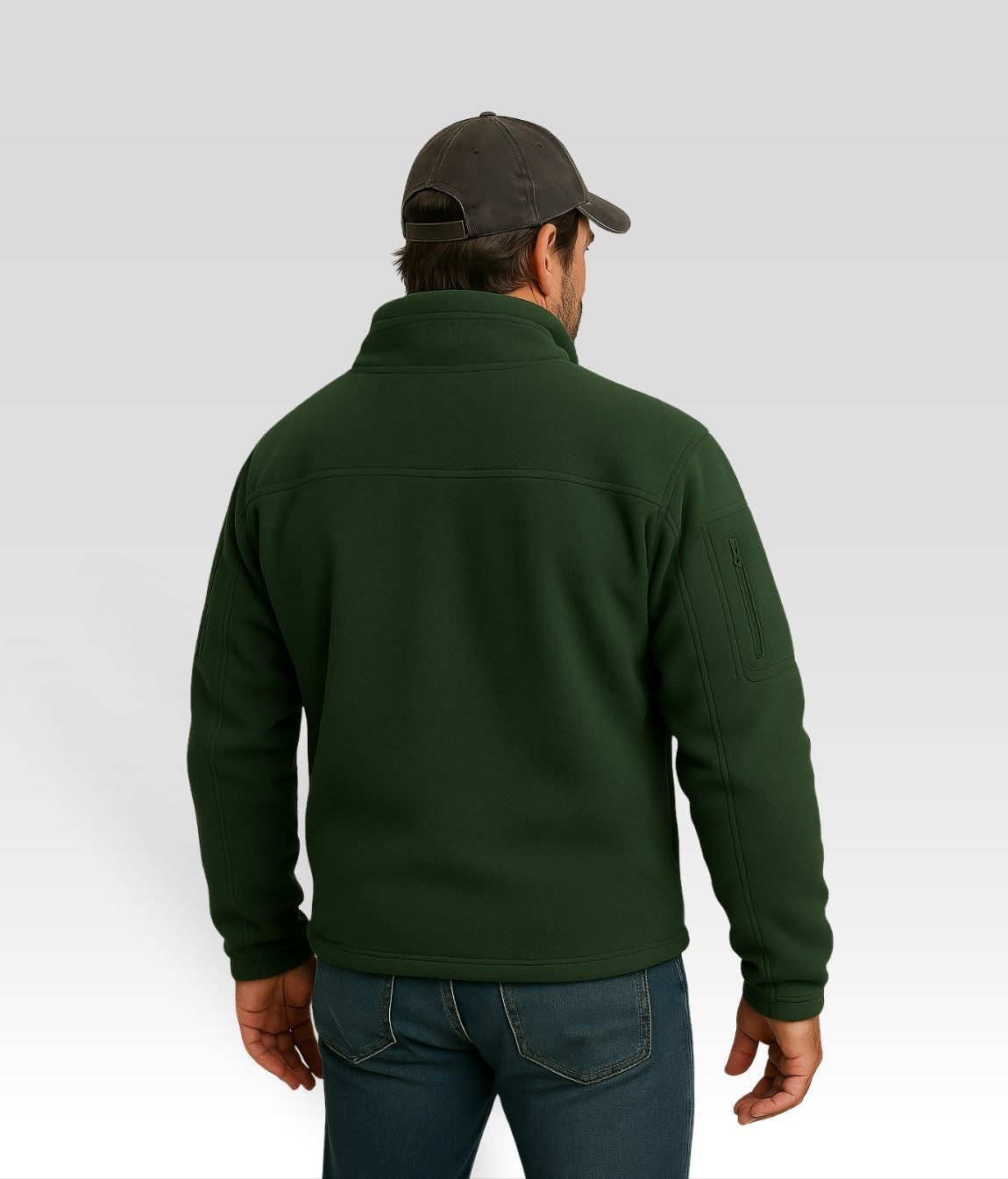 Marco Fleece Jacke Grün