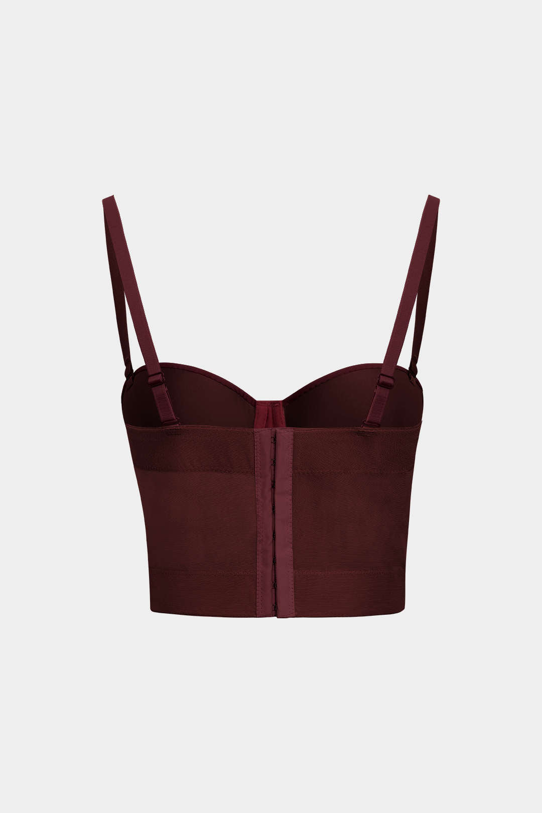 Bustier Top Damen Transparent Slim Fit Festlich