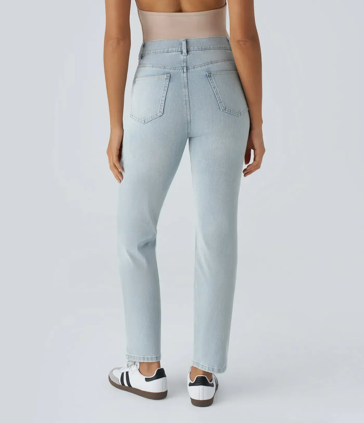 Hose Damen Hochtailliert Bequem Freizeit & Alltag